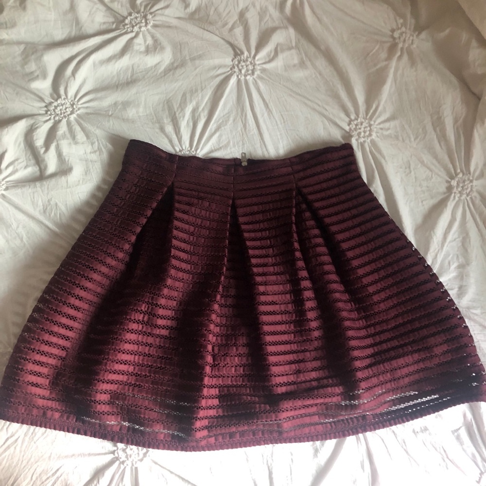 Maroon Xhilaration Skirt - Size XL